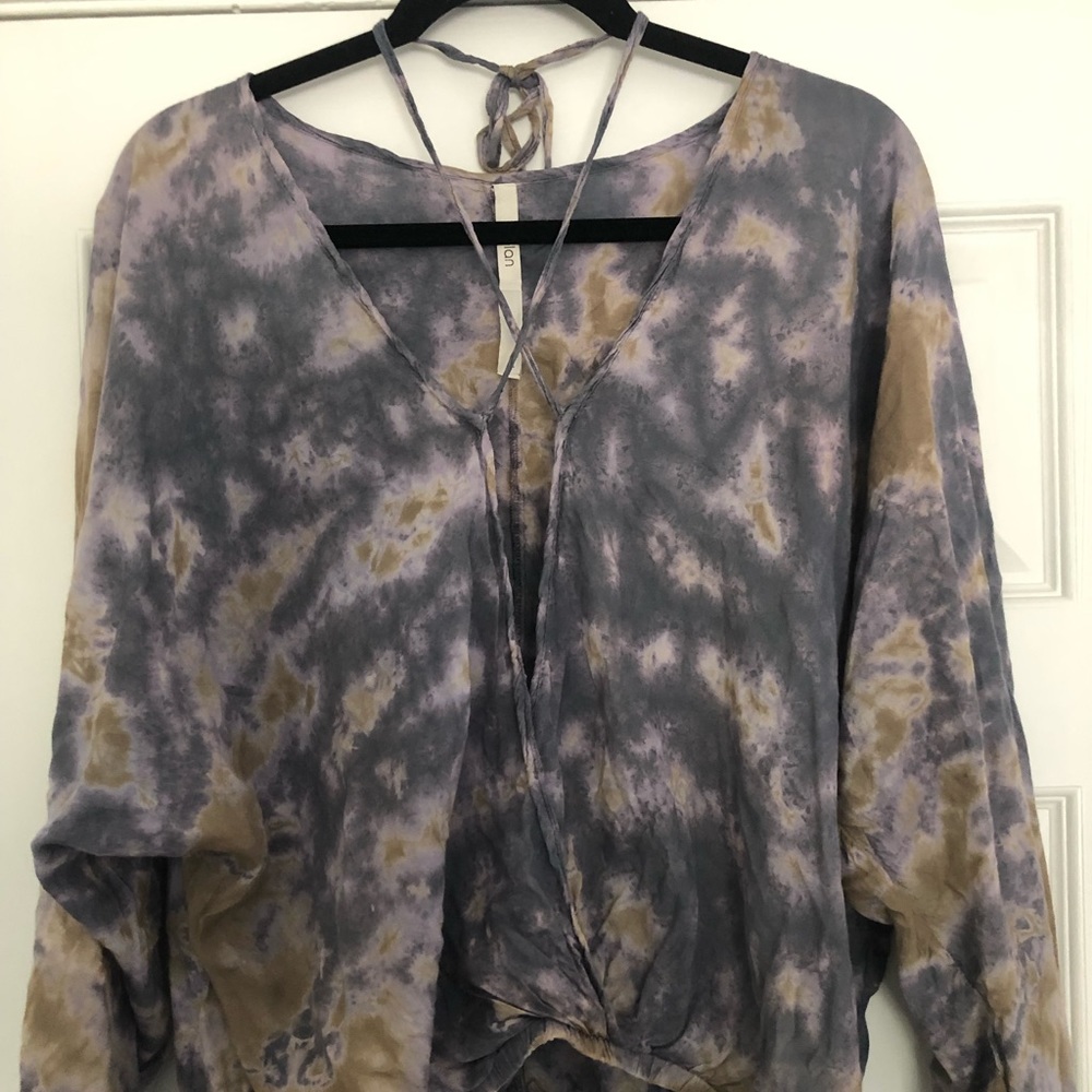 Tie die blouse